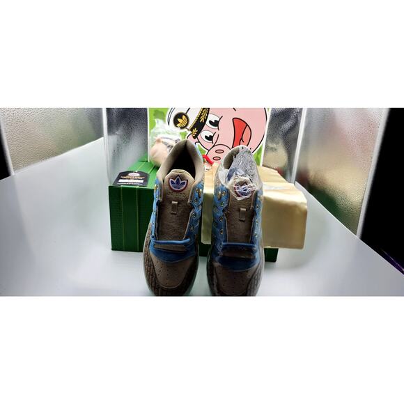 SZ 11.5 - adidas Unheardof x Rivalry Low BuildingBridges Special FNF Green Box main image 8